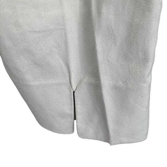 Piazza Sempione Pants Womens 30x29 Beige Light Green Ankle Slit - Picture 9 of 10